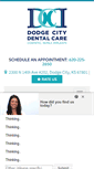 Mobile Screenshot of dodgecitydentalcare.com